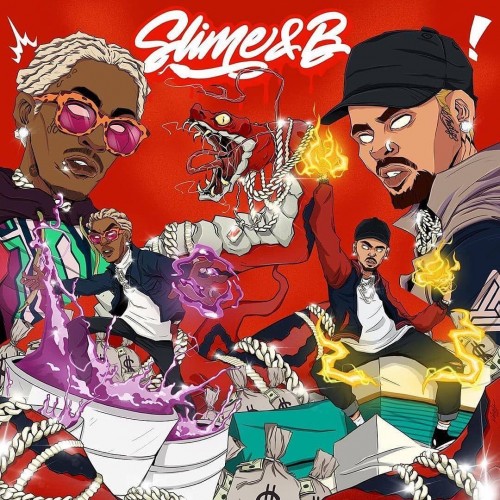 Young Thug & Chris Brown - Slime & B Cover Art
