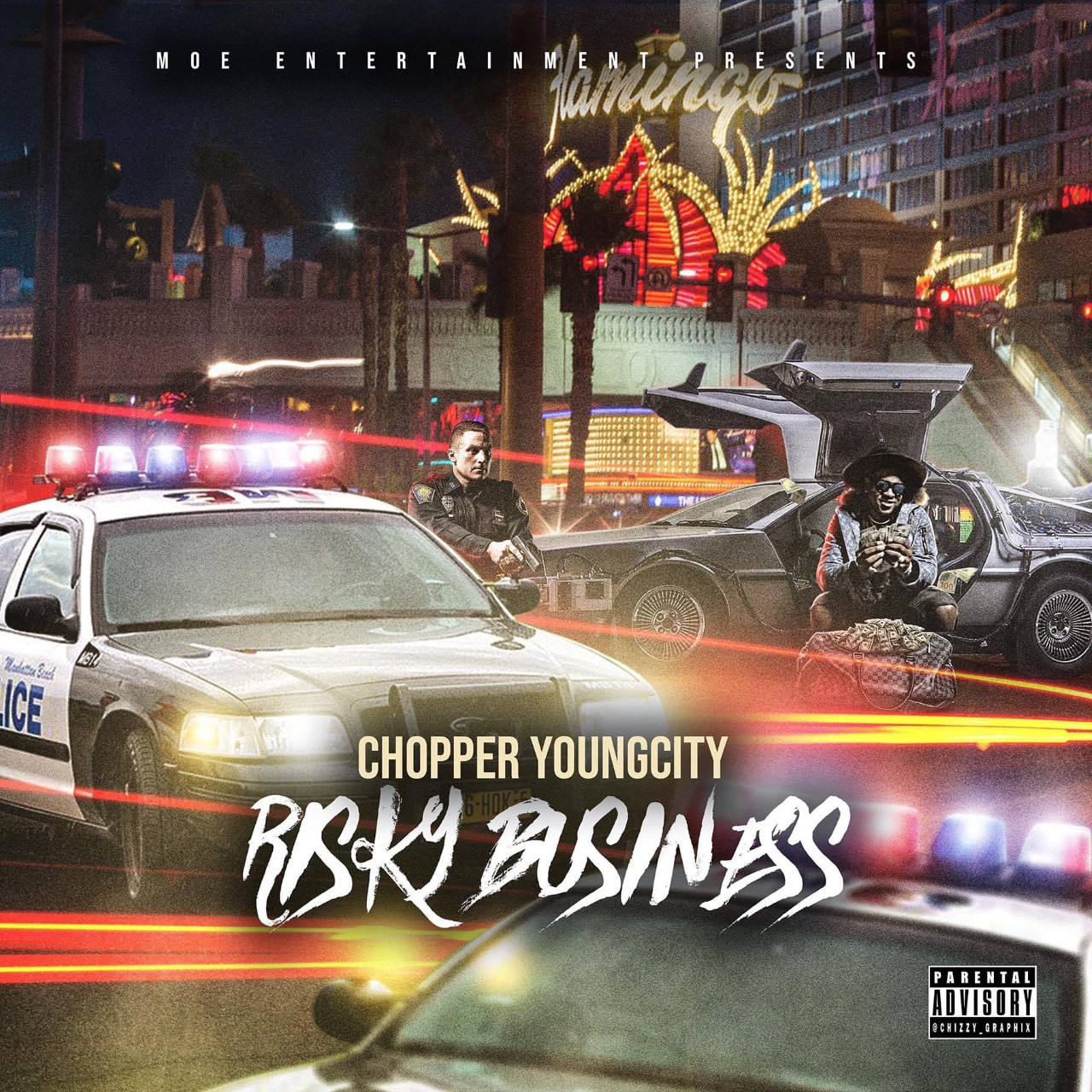 Chopper Young City - Risky Business Cover Art