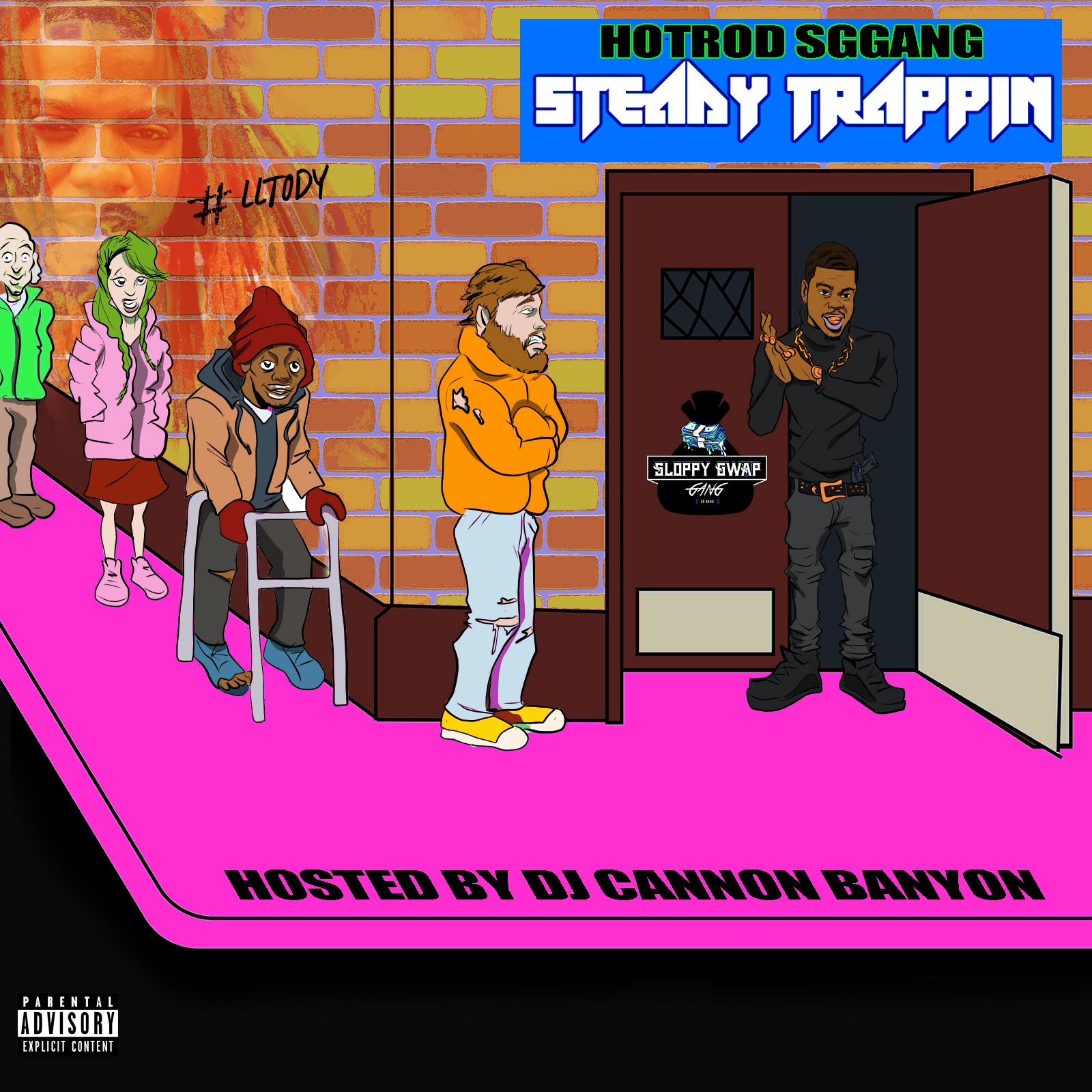 HotRod SgGang - Steady Trappin Cover Art