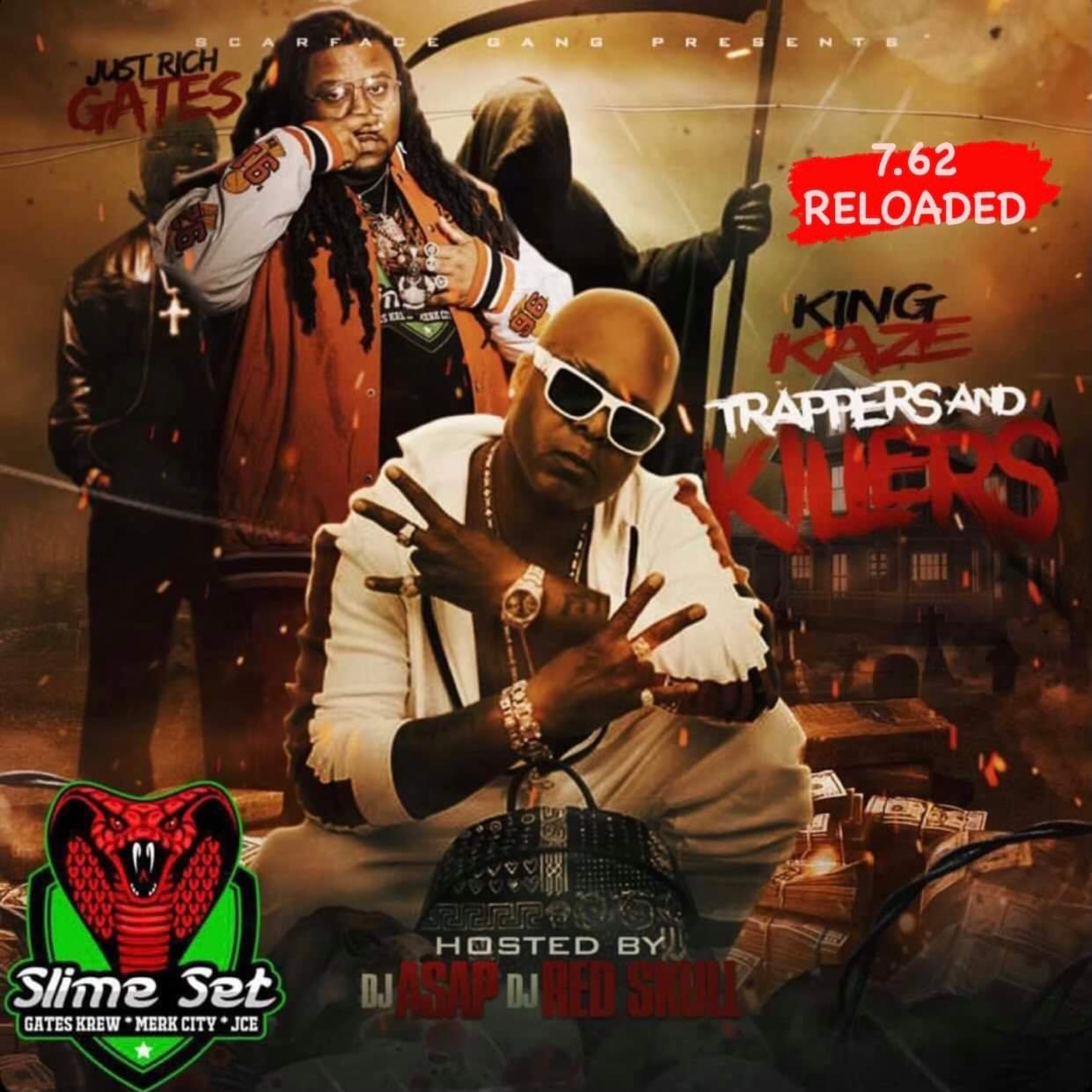 Just Rich Gates & King Kaze - And Killers 7.62 Reloaded Cover Art