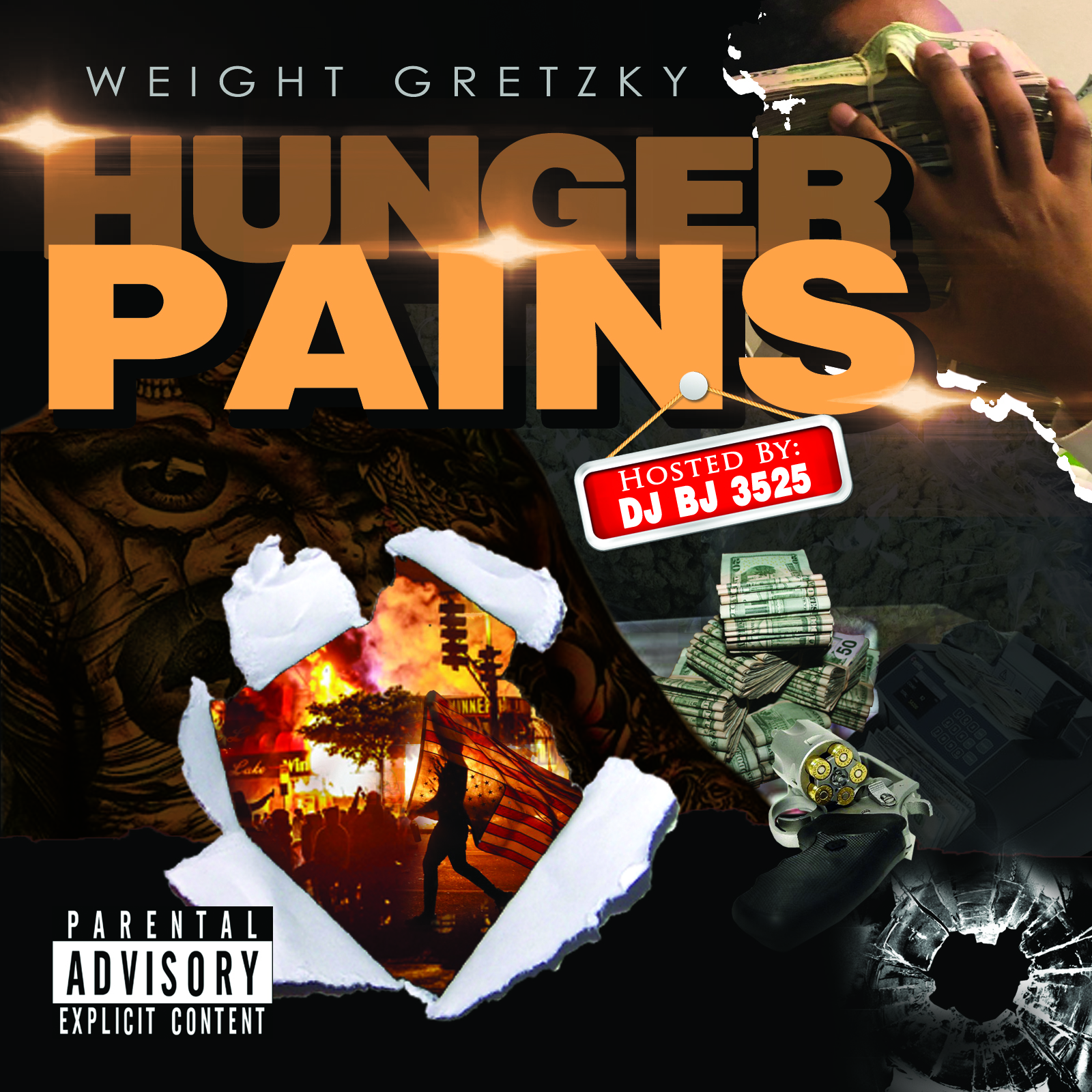 Weight Gretzky - Hunger Pains Cover Art