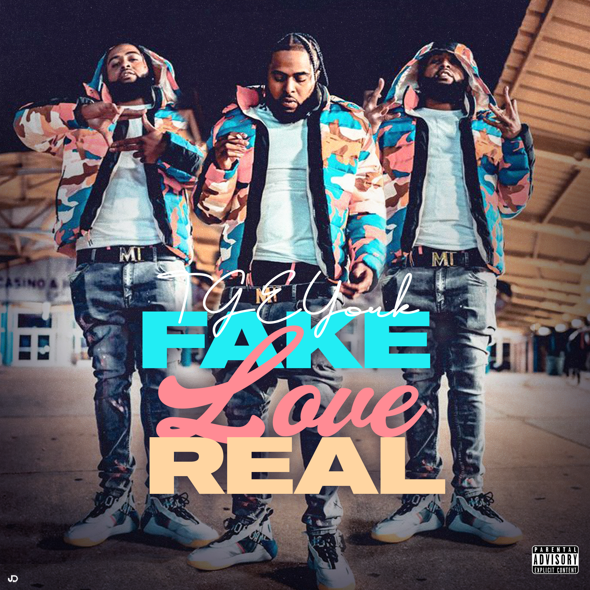 TGE York - Fake Love Real Cover Art