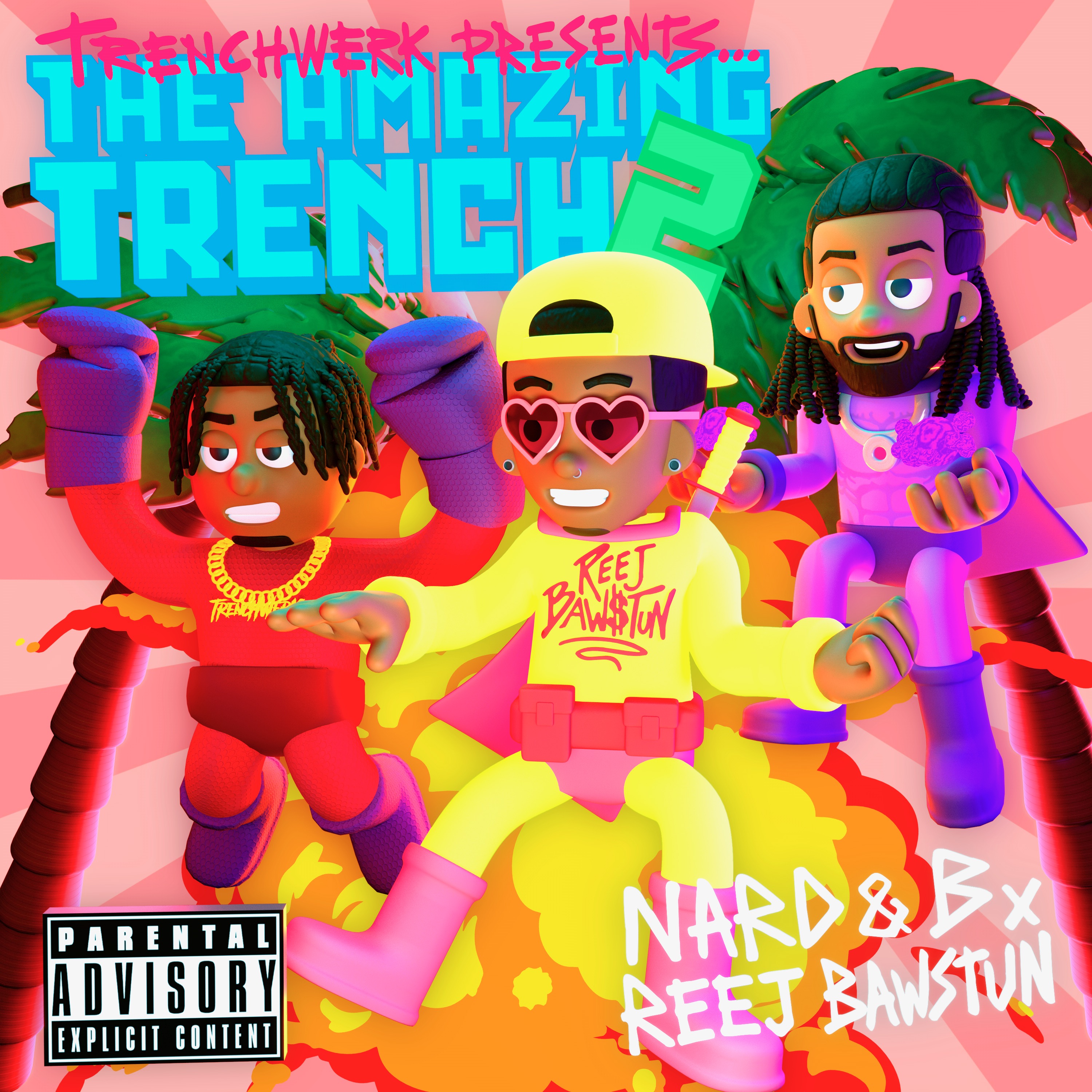 Reej Bawstun - The Amazing Trench 2 (Hosted by Nard & B) Cover Art