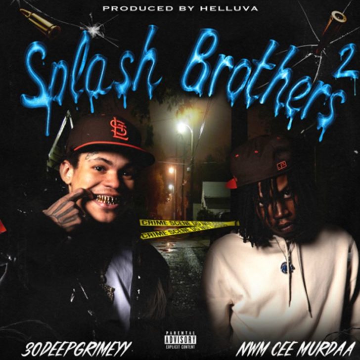 30 Deep Grimeyy & NWM Cee Murdaa - Splash Brothers 2 Cover Art