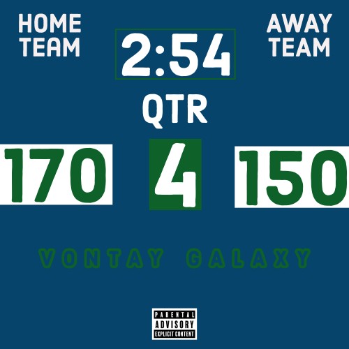 Vontay Galaxy - 2:54 Cover Art