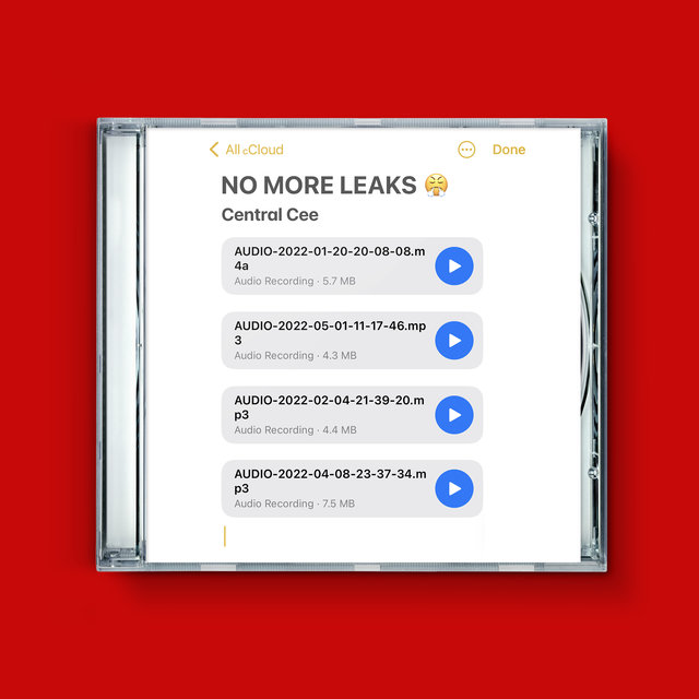 Central Cee - No More Leaks Cover Art