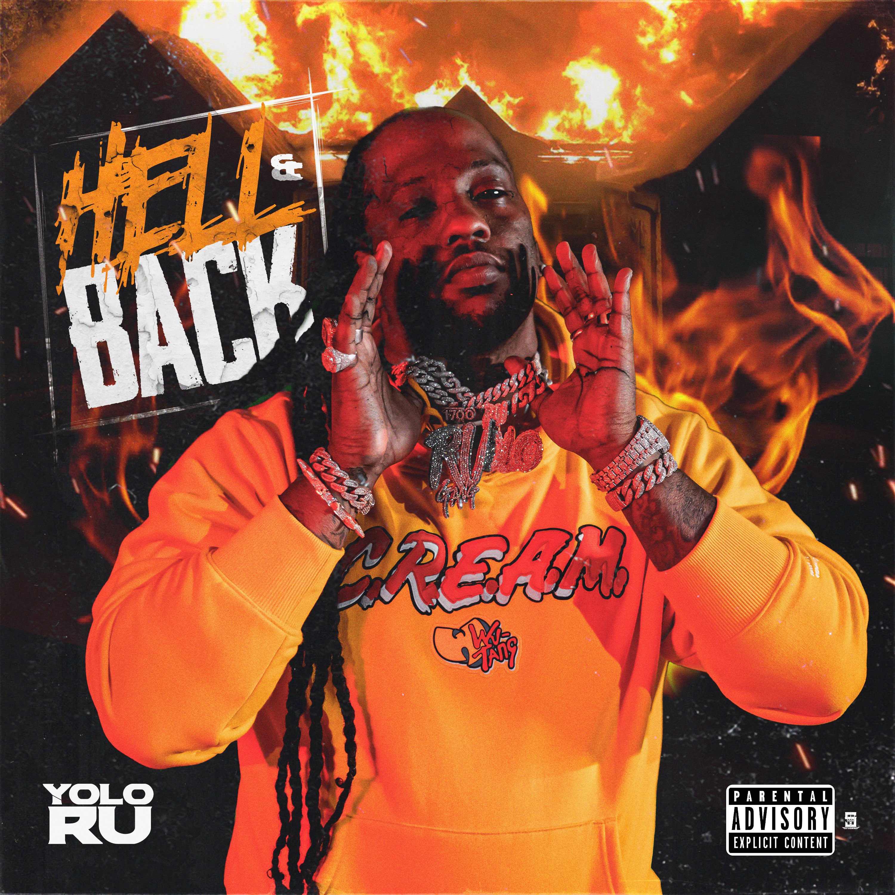 Yolo Ru - Hell And Back Cover Art