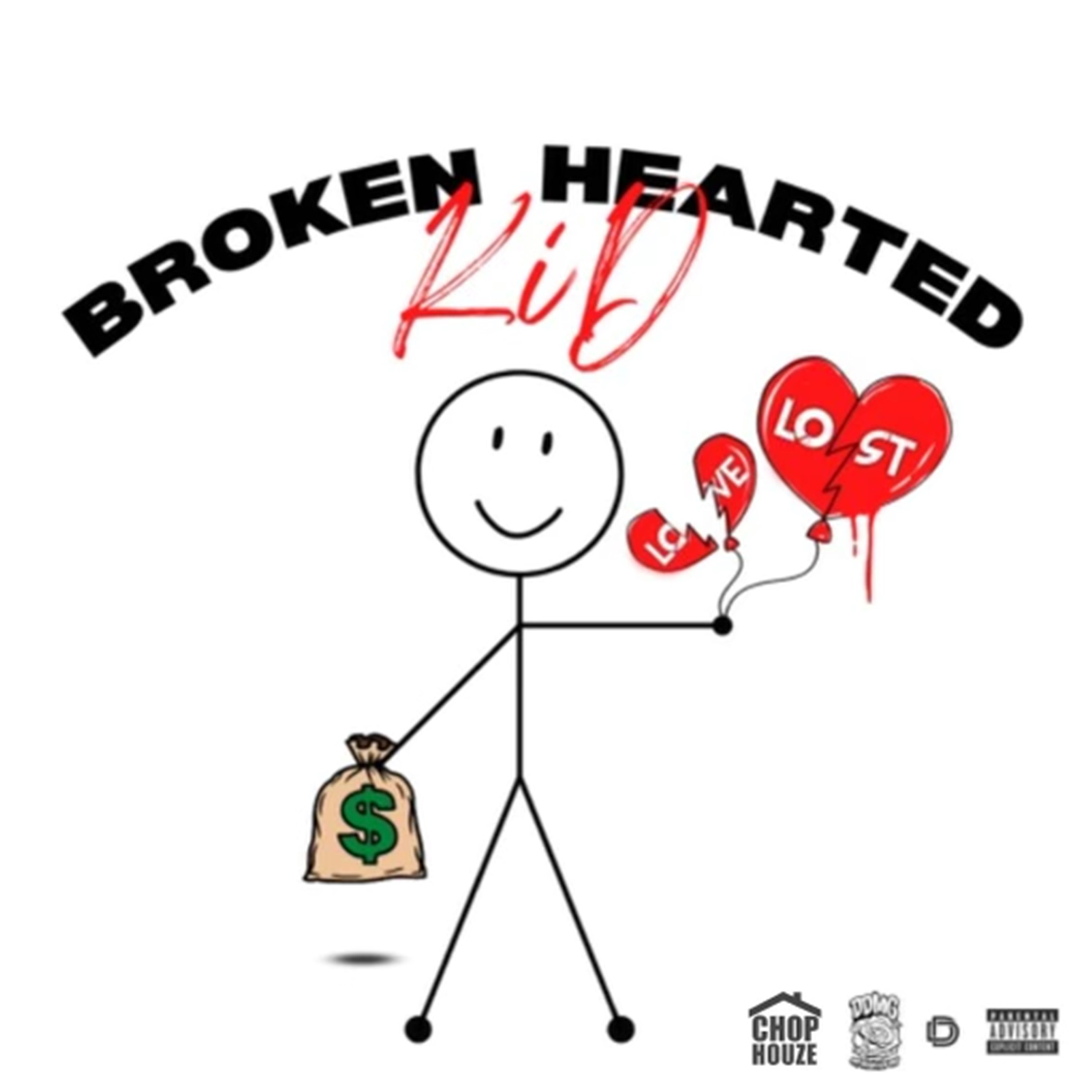 King VMA - Broken Hearted Kid Cover Art