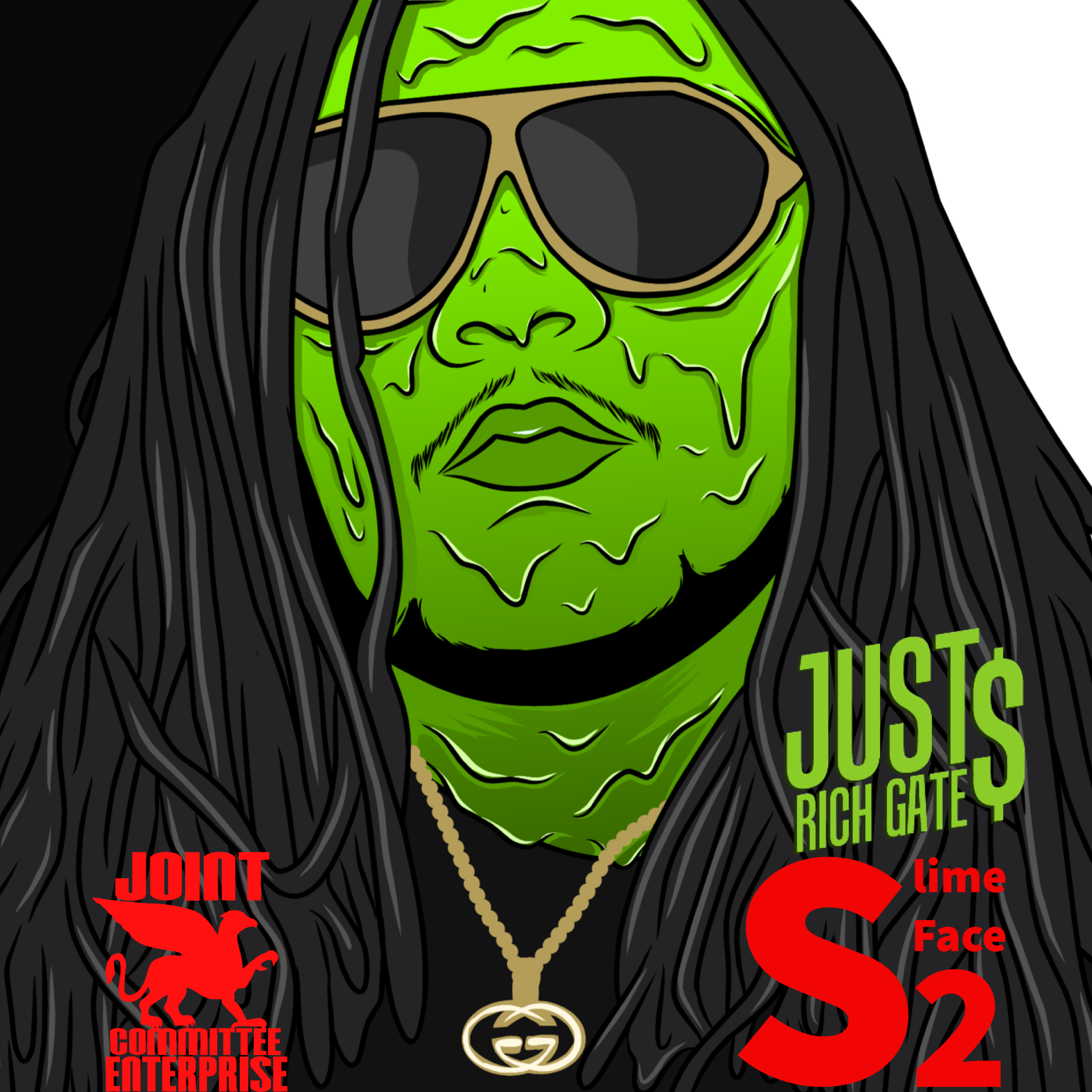 Just Rich Gates - Slime Face 2 Cover Art