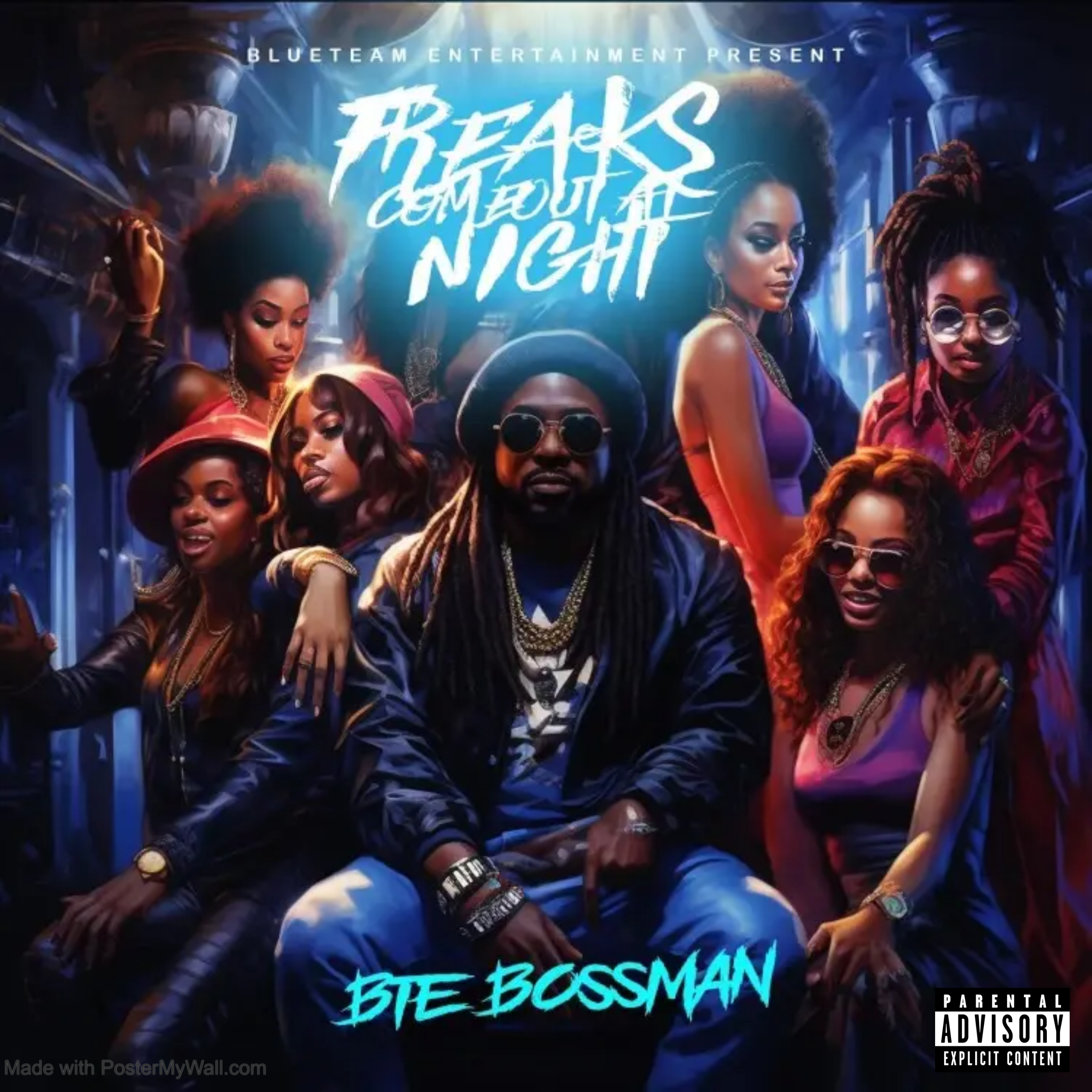 BTEBossMan - Freaks Come Out At Night Cover Art