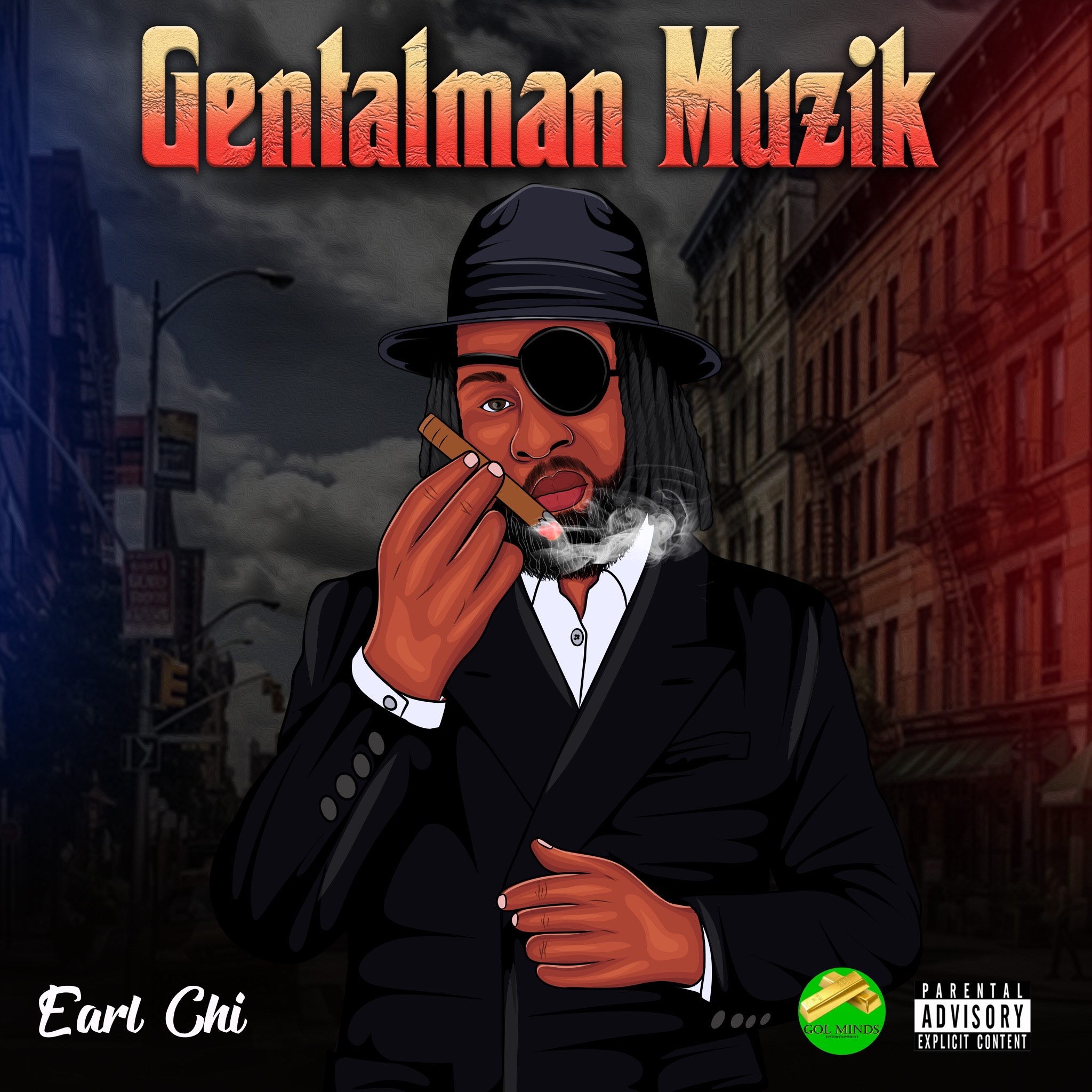 Earl Chi - Gentalman Muzik EP Cover Art
