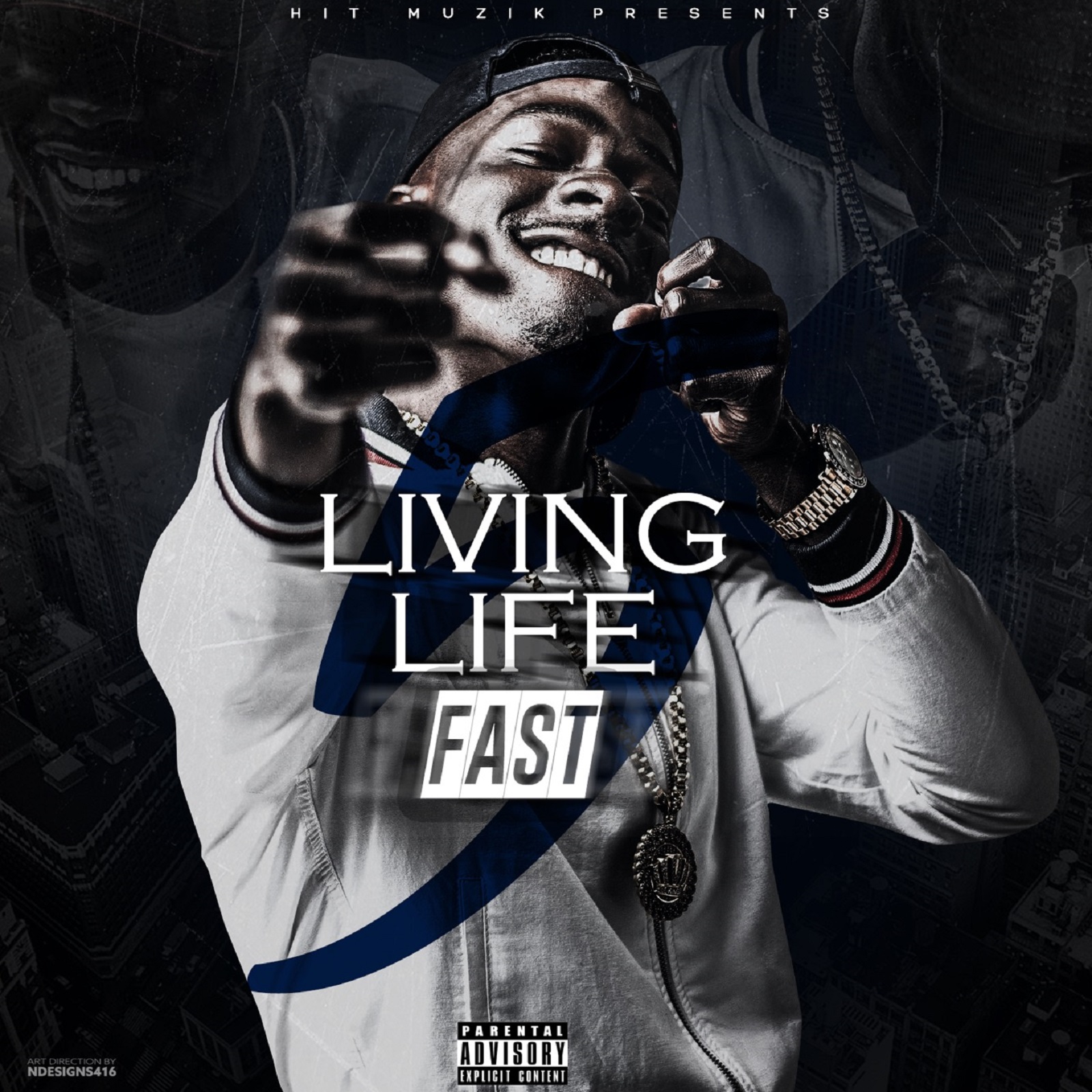D-Aye - Livin Life Fast 5 Cover Art