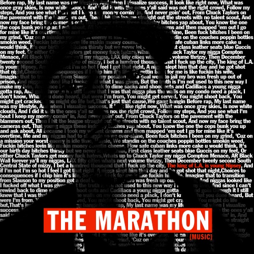 Nipsey Hussle - The Marathon Cover Art