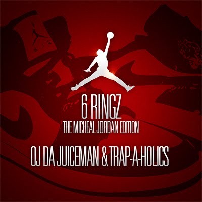 OJ Da Juiceman - 6 Ringz (The Michael Jordan Edition) Cover Art